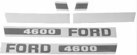3m D-f4600 Ford Tractor 4600 Hood Decal Kit Ebpn16605d Quality Approved Decals