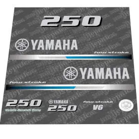 411 Decals 856025739152 Aftermarket Replacement For Yamaha 250 Fs 2013 Outboard Decal S
