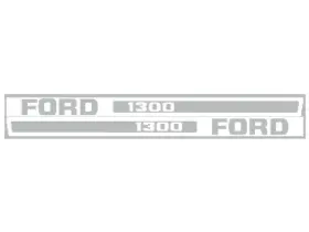 A&i F1300vc Tractor Hood Decal Set To Fit Ford 1300
