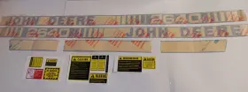 A&i Jd2640 Tractor Decal To Fit John Deere 2640 With Caution Kit Late Models
