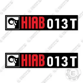 Aftermarket 013t Fits Hiab Decal Kit Crane - 7 Year 3m Outdoor Vinyl Aftermarket 013t Fits Hiab Decal Kit Crane - 7 Year 3m Outdoor Vinyl