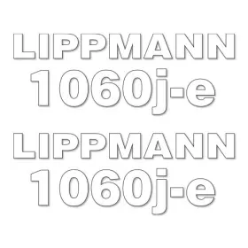 Aftermarket 1060j-e Lippmann Decal Kit Jaw Crusher - Aftermarket 1060j-e Lippmann Decal Kit Jaw Crusher -