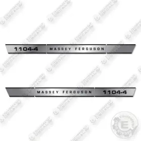 Aftermarket 1104-4 Massey Ferguson 11104-4 Decal Kit Tractor-