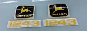 Aftermarket 1243 John Deere Corn Head Decals