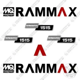 Aftermarket 1515 Fits Rammax Roller Decal Kit - 7 Year Outdoor 3m Vinyl