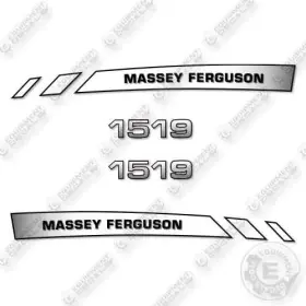 Aftermarket 1519 Fits Massey Ferguson Decal Kit Tractor Equipment Decals