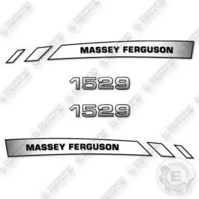 Aftermarket 1529 Fits Massey Ferguson Decal Kit Tractor Equipment Decals
