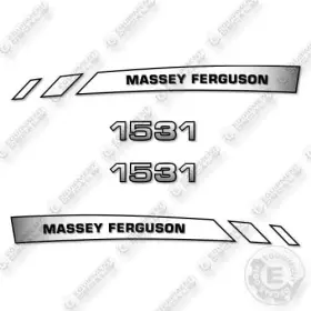 Aftermarket 1531 Fits Massey Ferguson Decal Kit Tractor - 7 Year Outdoor 3m Vinyl