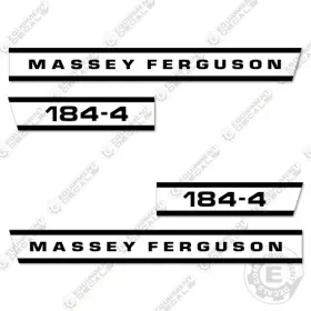Aftermarket 154-4 Fits Massey Ferguson 184-4 Decal Kit Tractor - 7 Year Outdoor 3m Vinyl Aftermarket 154-4 Fits Massey Ferguson 184-4 Decal Kit Tractor - 7 Year Outdoor 3m Vinyl