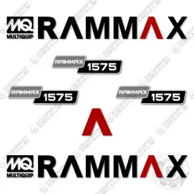 Aftermarket 1575 Fits Rammax Roller Decal Kit - 7 Year Outdoor 3m Vinyl Aftermarket 1575 Fits Rammax Roller Decal Kit - 7 Year Outdoor 3m Vinyl