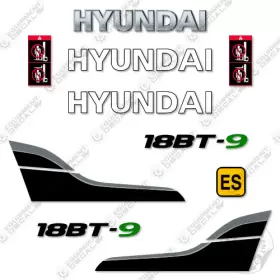 Aftermarket 15bt-9 Fits Hyundai Decal Kit Forklift - 7 Year Outdoor 3m Vinyl Aftermarket 15bt-9 Fits Hyundai Decal Kit Forklift - 7 Year Outdoor 3m Vinyl
