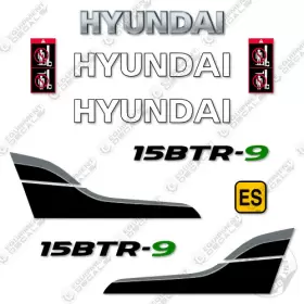 Aftermarket 15btr-9 Fits Hyundai Decal Kit Forklift - 7 Year Outdoor 3m Vinyl Aftermarket 15btr-9 Fits Hyundai Decal Kit Forklift - 7 Year Outdoor 3m Vinyl