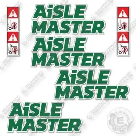 Aftermarket 15ne Fits Aisle Master Forklift Decal Kit- 7 Year Outdoor 3m Vinyl