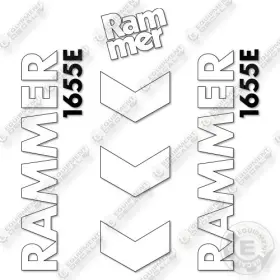 Aftermarket 1655e Fits Allied Rammer Decal Kit Hammer- 7 Year Outdoor 3m Vinyl