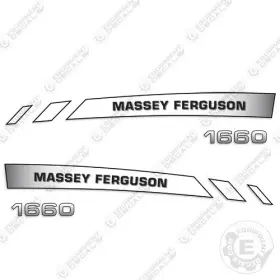Aftermarket 1660 Fits Massey Ferguson Decal Kit Tractor - 7 Year Outdoor 3m Vinyl