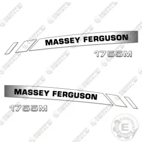 Aftermarket 1755m Fits Massey Ferguson Decal Kit Tractor - 7 Year Outdoor 3m Vinyl