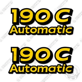 Aftermarket 190c Fits John Deere Decal Kit Riding Mower- Number Decals Only Aftermarket 190c Fits John Deere Decal Kit Riding Mower- Number Decals Only