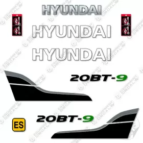 Aftermarket 20bt-9 Fits Hyundai Decal Kit Forklift - 7 Year Outdoor 3m Vinyl Aftermarket 20bt-9 Fits Hyundai Decal Kit Forklift - 7 Year Outdoor 3m Vinyl