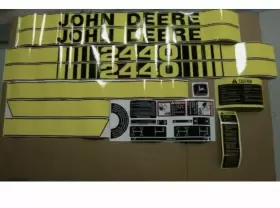 Aftermarket 2440 New Late Model John Deere Tractor Complete Decal Set. High Quality Vinyl Aftermarket 2440 New Late Model John Deere Tractor Complete Decal Set. High Quality Vinyl