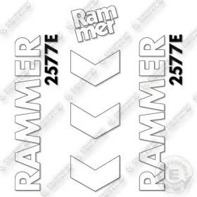 Aftermarket 2577e Fits Allied Rammer Decal Kit Hammer- 7 Year Outdoor 3m Vinyl