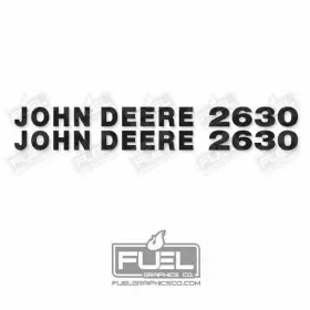 Aftermarket 2630 Tractor Custom Premium Vinyl Decal 2-pack - 31.75 Inch Wide X 2.25 Tall Aftermarket 2630 Tractor Custom Premium Vinyl Decal 2-pack - 31.75 Inch Wide X 2.25 Tall