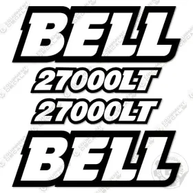 Aftermarket 2700lt Fits Bell Decal Kit Water Truck Decals - 7 Year Outdoor 3m Vinyl