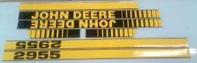Aftermarket 2955 John Deere Replacement Hood Decals