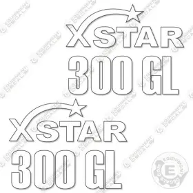 Aftermarket 300gl Fits Xstar Trailer Decal Kit