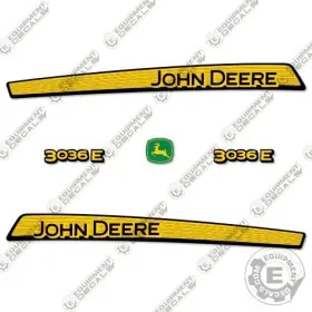 Aftermarket 3036e Fits John Deere Decal Kit Tractor - 7 Year Outdoor 3m Vinyl Aftermarket 3036e Fits John Deere Decal Kit Tractor - 7 Year Outdoor 3m Vinyl