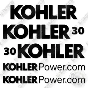 Aftermarket 30reozk Kohler 30kw Decal Kit Steam Generator-