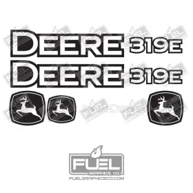 Aftermarket 319e Track Loader Premium Vinyl Decal Kit - Construction Equipment Set