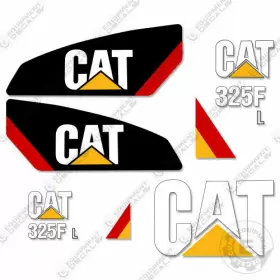 Aftermarket 325flcr Fits Caterpillar 325flc Decal Kit Excavator - 7 Year Outdoor 3m Vinyl Aftermarket 325flcr Fits Caterpillar 325flc Decal Kit Excavator - 7 Year Outdoor 3m Vinyl