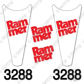 Aftermarket 3288 Fits Rammer Decal Kit Hammer - Style 2 7 Year Outdoor 3m Vinyl