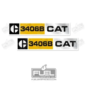 3406B Engine Decal Construction