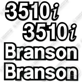 Aftermarket 3510i Fits Branson Decal Kit Tractor - 7 Year 3m Vinyl