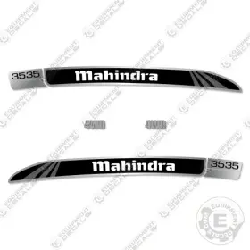 Aftermarket 3535 Fits Mahindra Decal Kit Tractor - 7 Year Outdoor 3m Vinyl