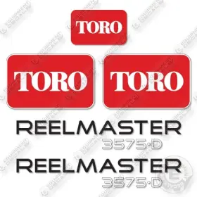 Aftermarket 3575d Fits Toro Reelmaster Decal Kit Mower- 7 Year Outdoor 3m Vinyl