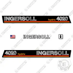 Aftermarket 4020 Fits Ingersoll Hydriv Decal Kit Mower - 7 Year Outdoor 3m Vinyl