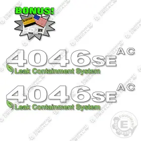 Aftermarket 4046se Fits Mec Ac Decal Kit Number Decals Only - 7 Yr Outdoor 3m Vinyl
