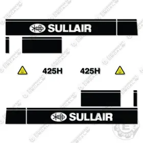 Aftermarket 425h Fits Sullair Decal Kit Air Compressor - 7 Year Outdoor 3m Vinyl Aftermarket 425h Fits Sullair Decal Kit Air Compressor - 7 Year Outdoor 3m Vinyl