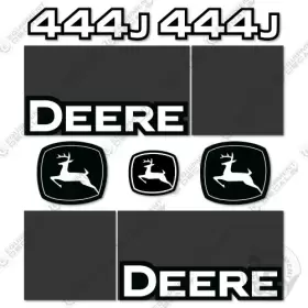 Aftermarket 444j Fits John Deere Decal Kit Wheel Loader - 7 Year Outdoor 3m Vinyl Aftermarket 444j Fits John Deere Decal Kit Wheel Loader - 7 Year Outdoor 3m Vinyl