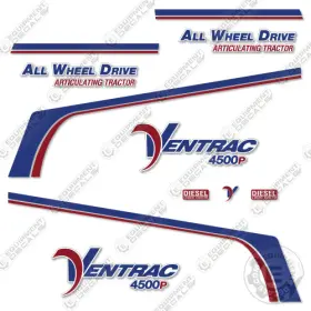 Aftermarket 4500p Fits Ventrac Decal Kit Tractor - 7 Year Outdoor 3m Vinyl