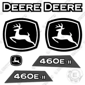 Aftermarket 460e-ii Fits John Deere 460e-2 Decal Kit Articulated Dump Truck - 7 Year 3m Vinyl Aftermarket 460e-ii Fits John Deere 460e-2 Decal Kit Articulated Dump Truck - 7 Year 3m Vinyl