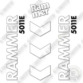 Aftermarket 5011e Fits Allied Rammer Decal Kit Hammer- 7 Year Outdoor 3m Vinyl