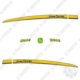 Aftermarket 5090e Fits John Deere Decal Kit Tractor - 7 Year Outdoor 3m Vinyl 5090 Decals