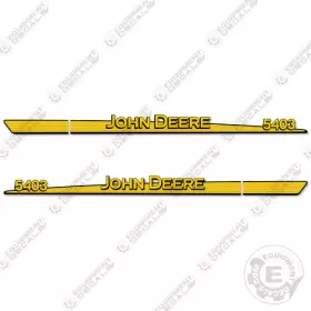 Aftermarket 5403 Fits John Deere Decal Kit Tractor - 7 Year Outdoor 3m Vinyl Aftermarket 5403 Fits John Deere Decal Kit Tractor - 7 Year Outdoor 3m Vinyl