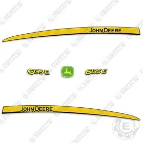 Aftermarket 6135e Fits John Deere Decal Kit Tractor - 7 Year 3m Outdoor Vinyl 6135 E Decals