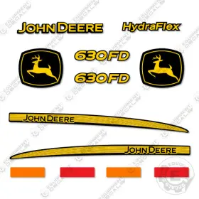 Aftermarket 630fd Deere Decal Kit Flex Head - 7 Year 3m Outdoor Vinyl Aftermarket 630fd Deere Decal Kit Flex Head - 7 Year 3m Outdoor Vinyl
