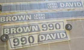 Aftermarket 63345 Case David Brown 990 Tractor Decal Set Kit