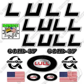 Aftermarket 644b-37 Fits Lull Decal Kit Telehandler - 7 Year Outdoor 3m Vinyl
